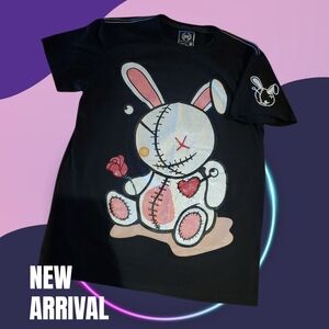 Cute Psycho Bunny Style Punk Tee